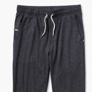 Vuori Ponto Performance Pant V418 Heather Gray Black Size L Mens